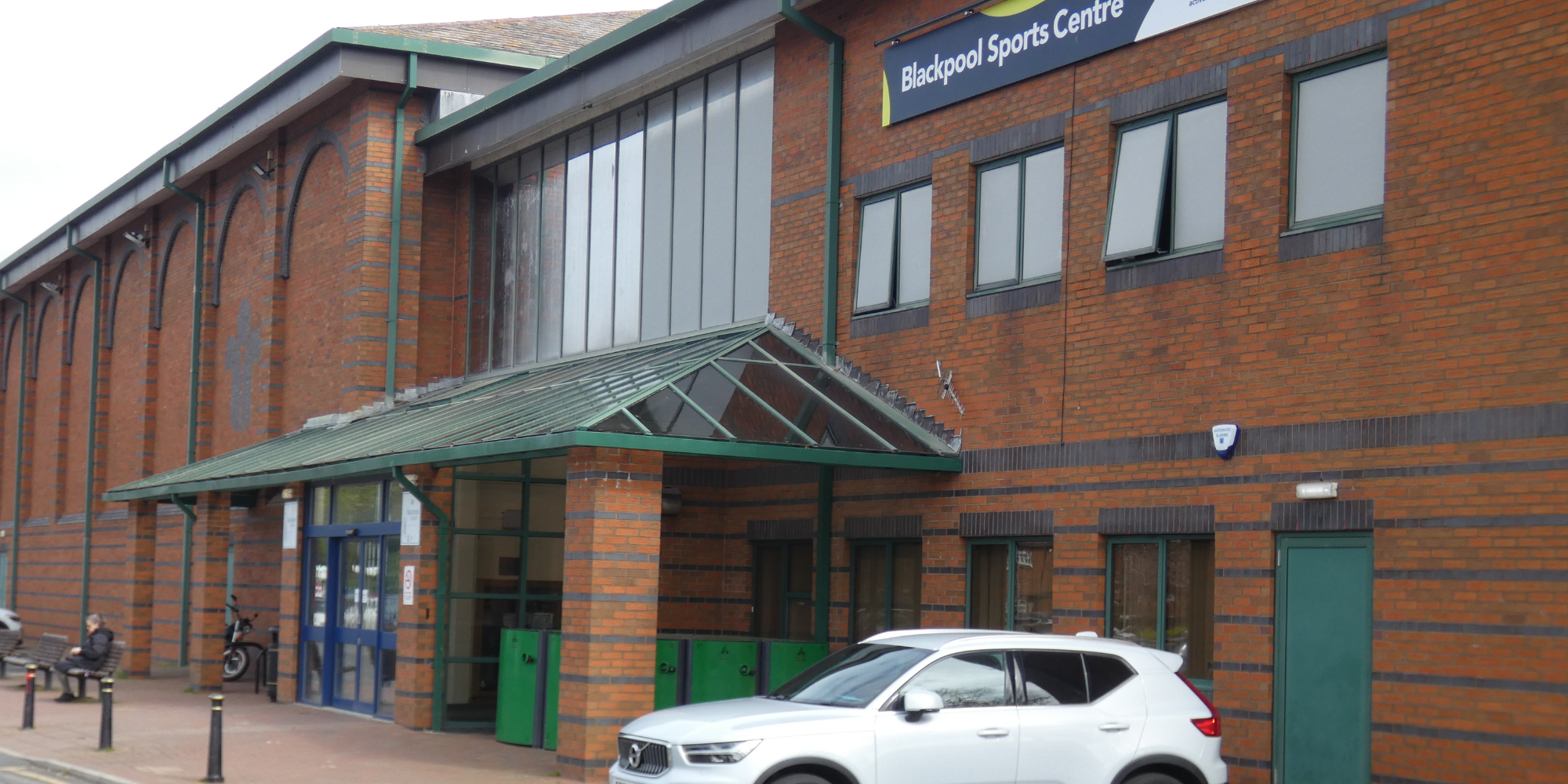 External view of Blackpool Sports centre