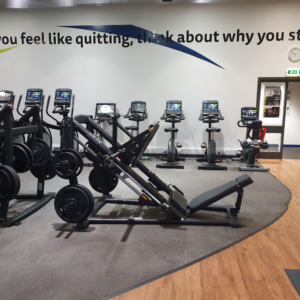 Gym at Palatine leisure centre