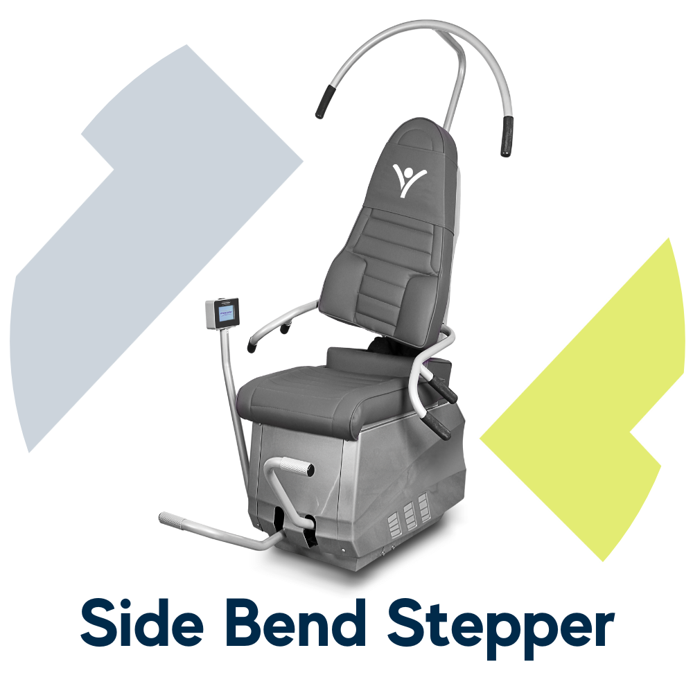 Side Bend Stepper Icon